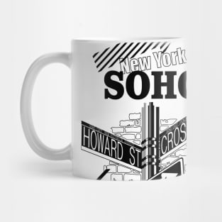 SoHo, New York Mug